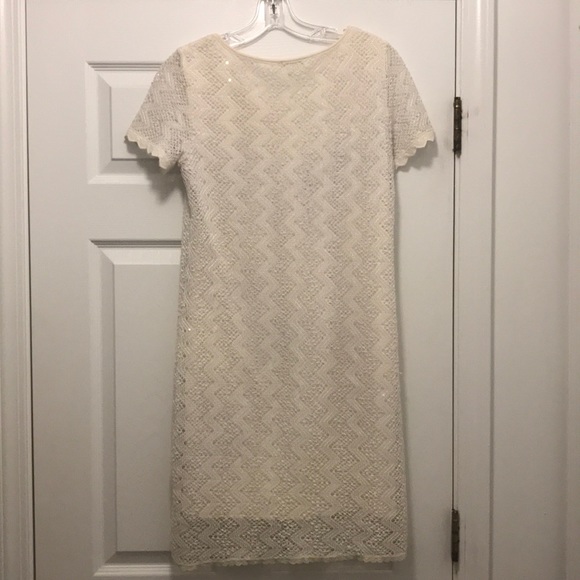 White (with small sequins) little dress - Picture 2 of 2